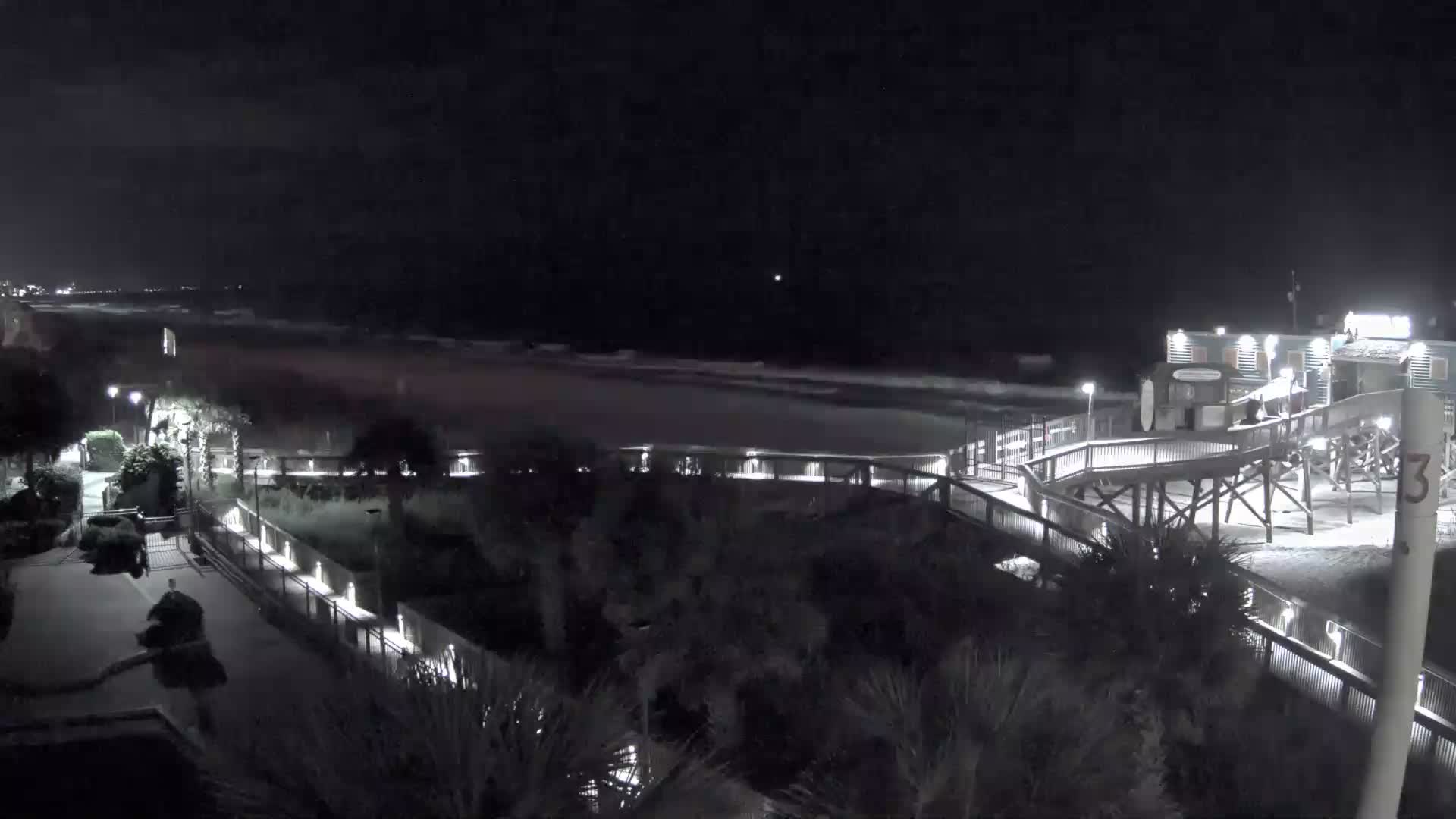 Riptydz Myrtle Beach Webcam Recording for Florence Approach (2018)