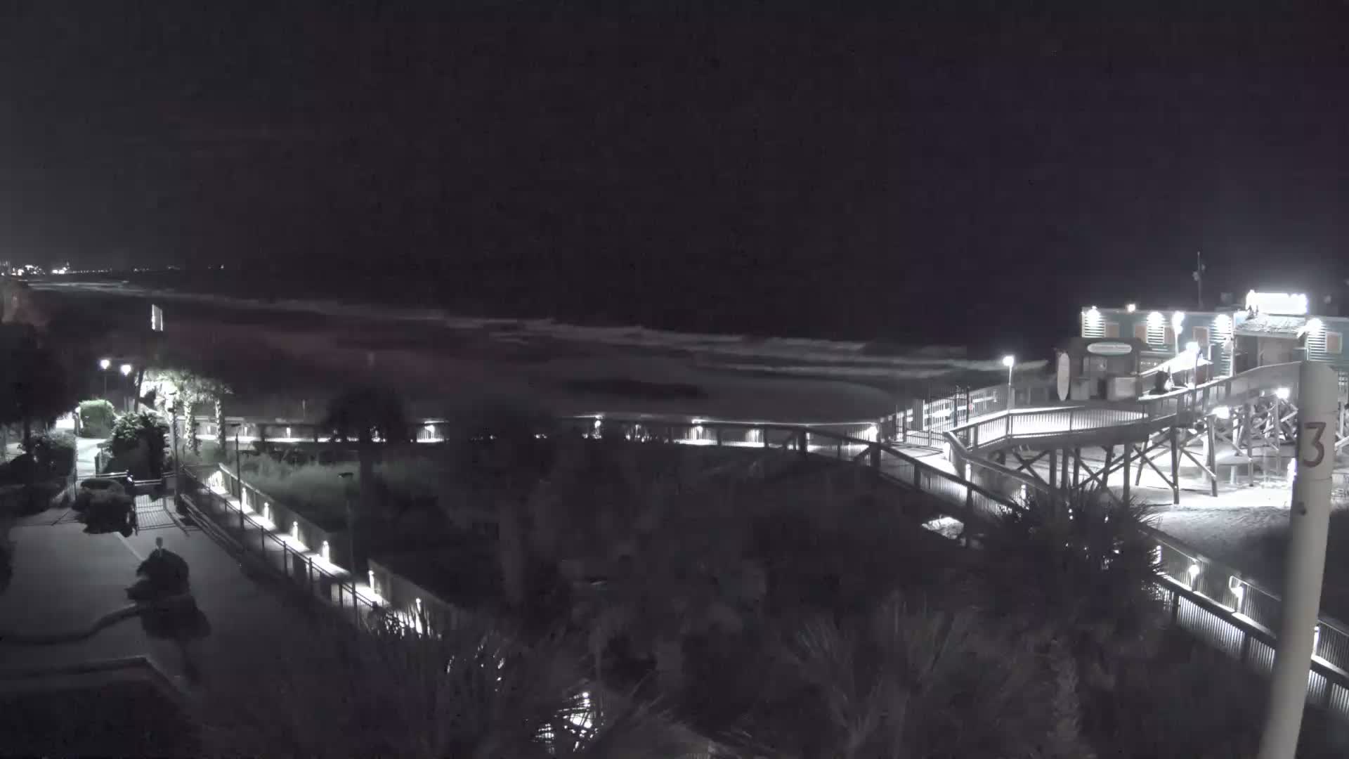 Riptydz Myrtle Beach Webcam Recording for Florence Approach (2018)