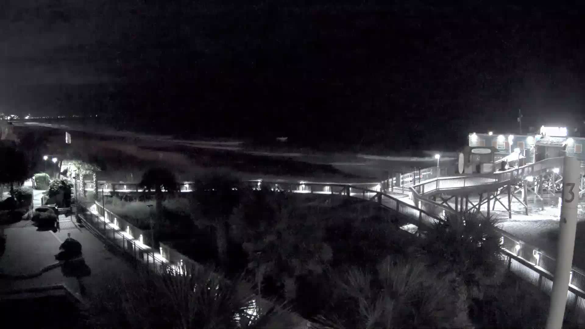 Riptydz Myrtle Beach Webcam Recording for Florence Approach (2018)
