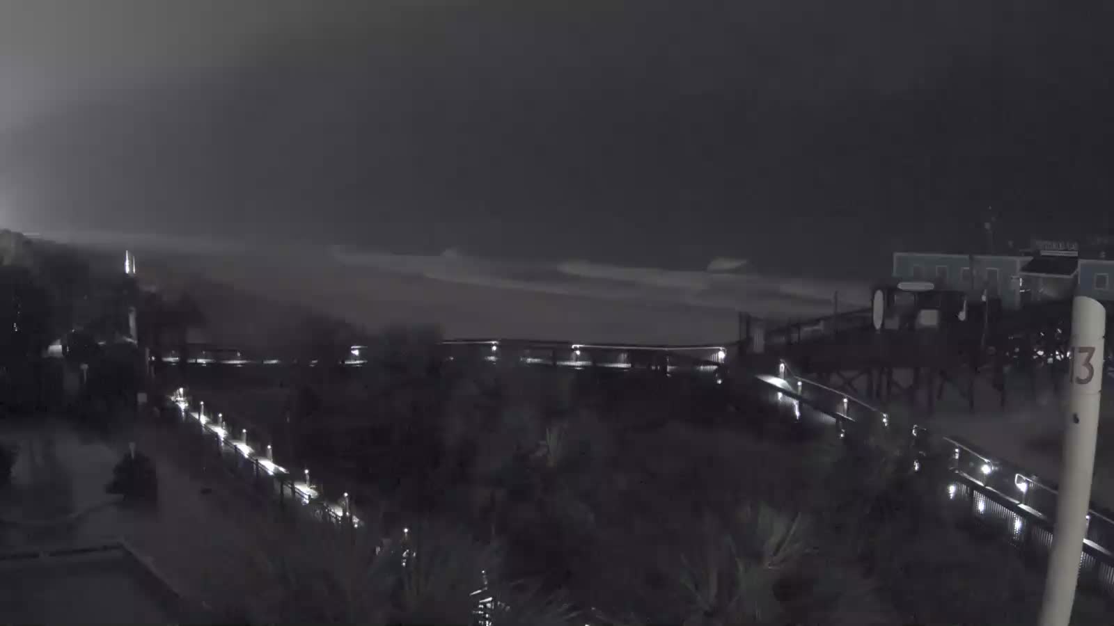 Riptydz Myrtle Beach Webcam Recording for Florence Approach (2018)