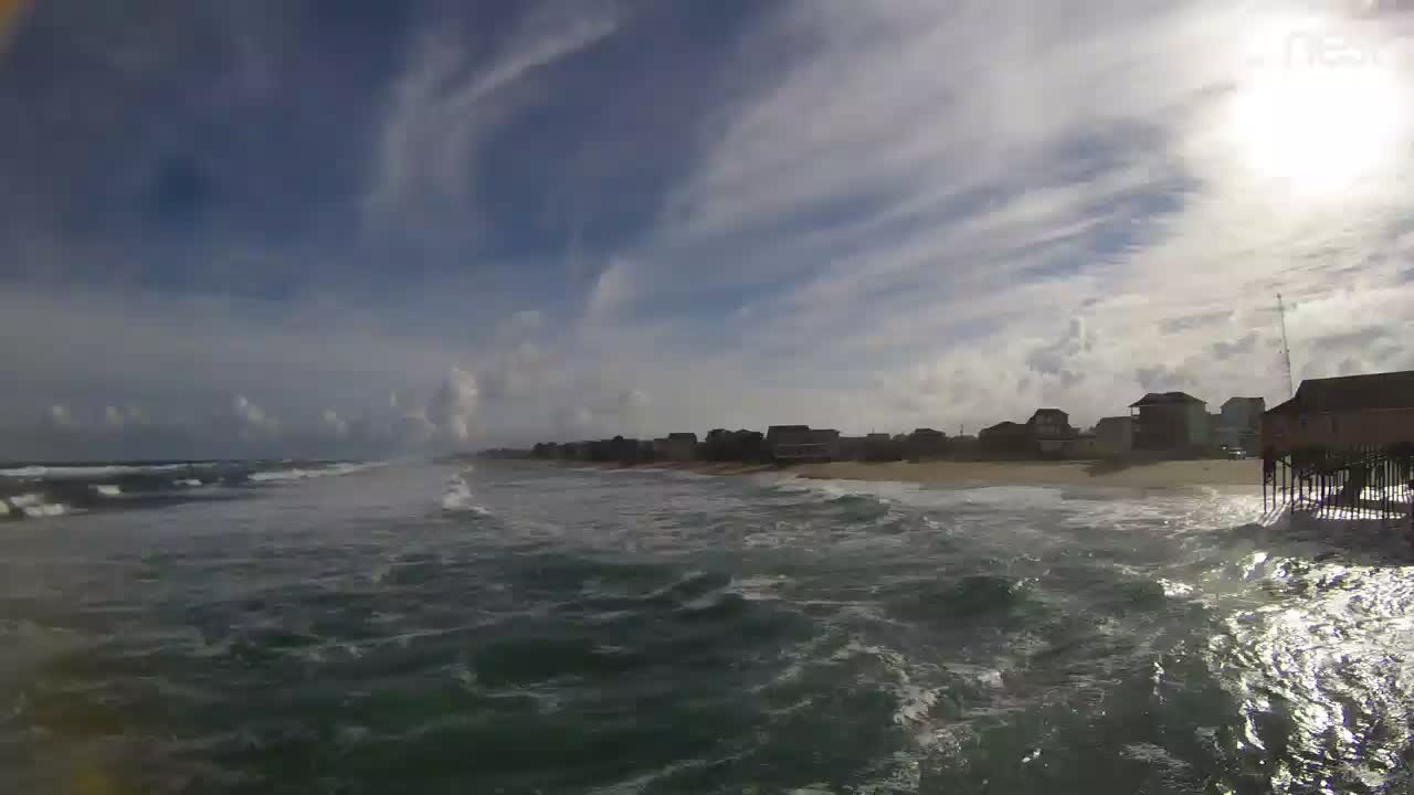 HurricaneTrack Rodanthe Pier Cam Florence (2018)