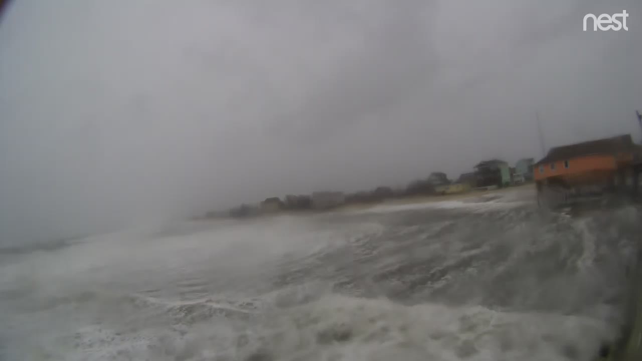 HurricaneTrack Rodanthe Pier Cam Florence (2018)