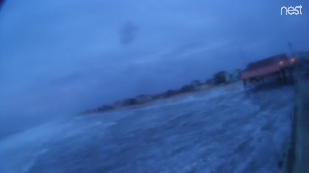 HurricaneTrack Rodanthe Pier Cam Florence (2018)