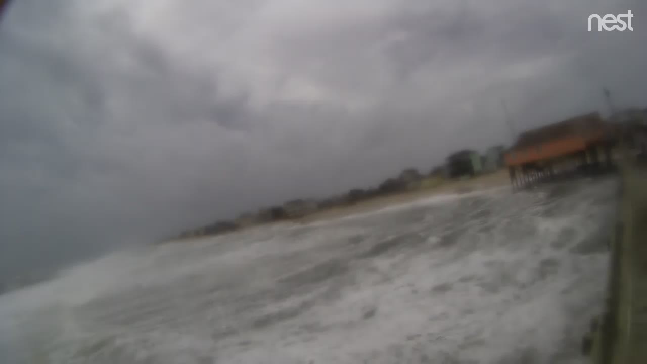 HurricaneTrack Rodanthe Pier Cam Florence (2018)