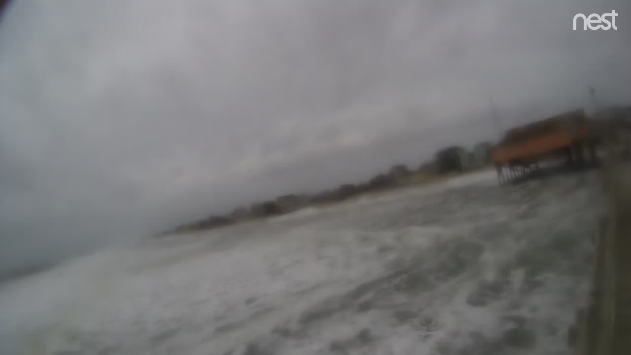 HurricaneTrack Rodanthe Pier Cam Florence (2018)