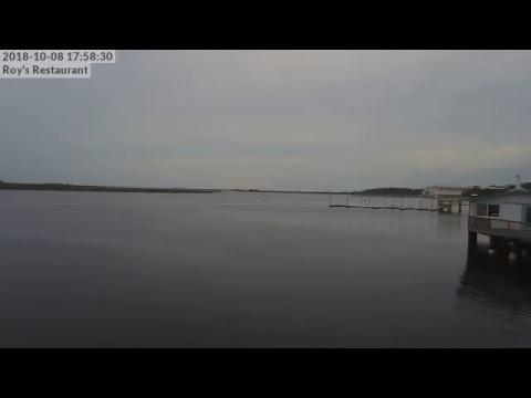 Roys Restaurant Steinhatchee Camera Recording of Michael (2018) Approach