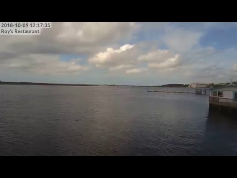 Roys Restaurant Steinhatchee Camera Recording of Michael (2018) Approach