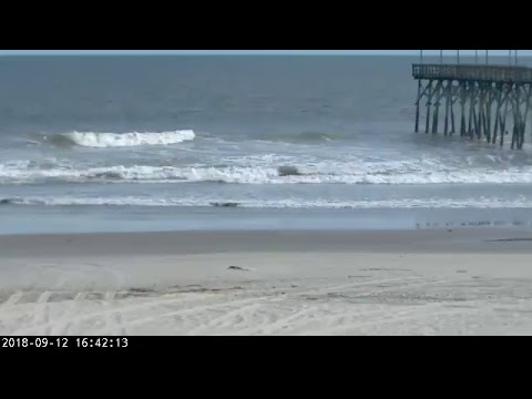 Ocean Isle Beach NC Webcam for Florence (2018) Approach