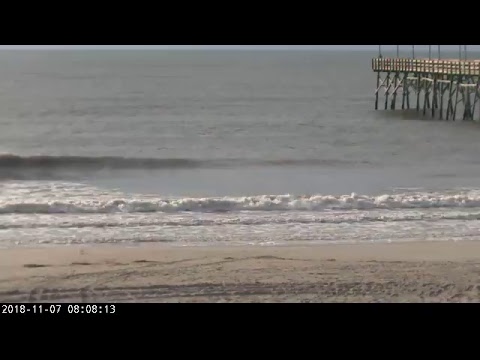 Ocean Isle Beach NC Webcam for Florence (2018) Approach