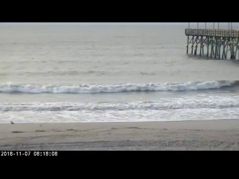 Ocean Isle Beach NC Webcam for Florence (2018) Approach