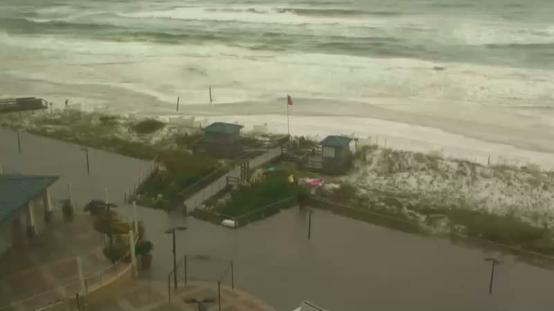 Hilton Sandestin Beach Webcam Recording Michael (2018)