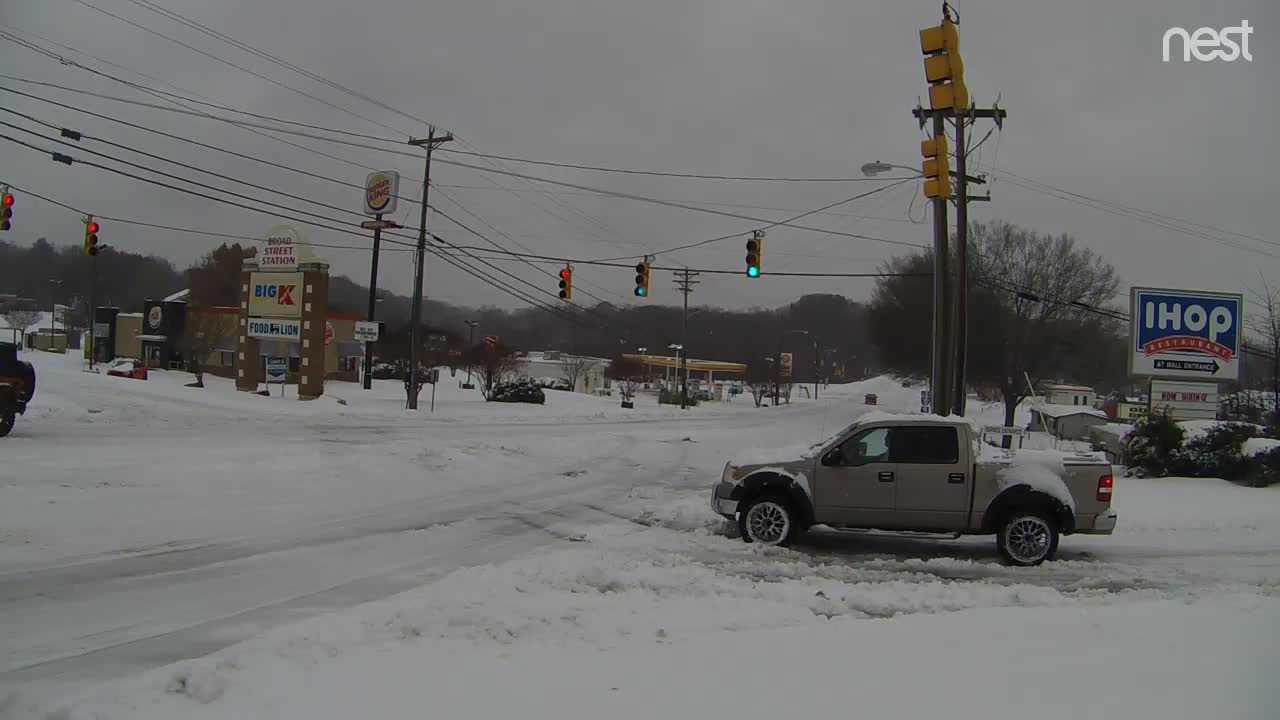HurricaneTrack Statesville, NC Cam Dec Snowstorm (2018)