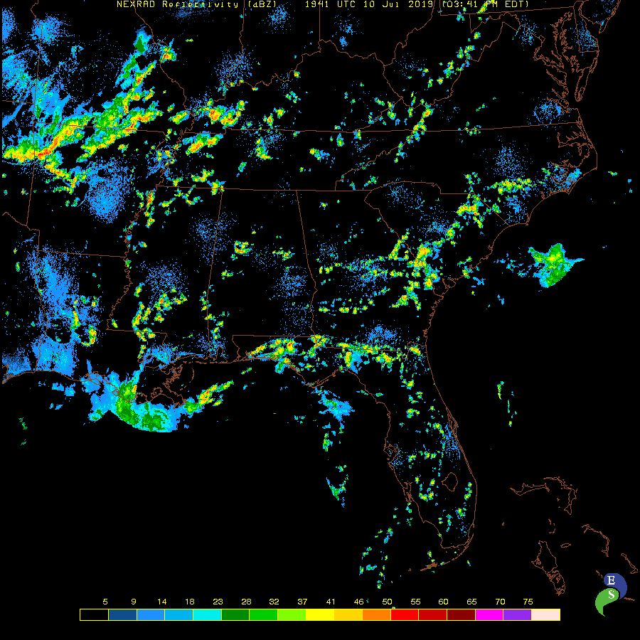 Rutgers SE Radar Recording for Barry (2019) Approach