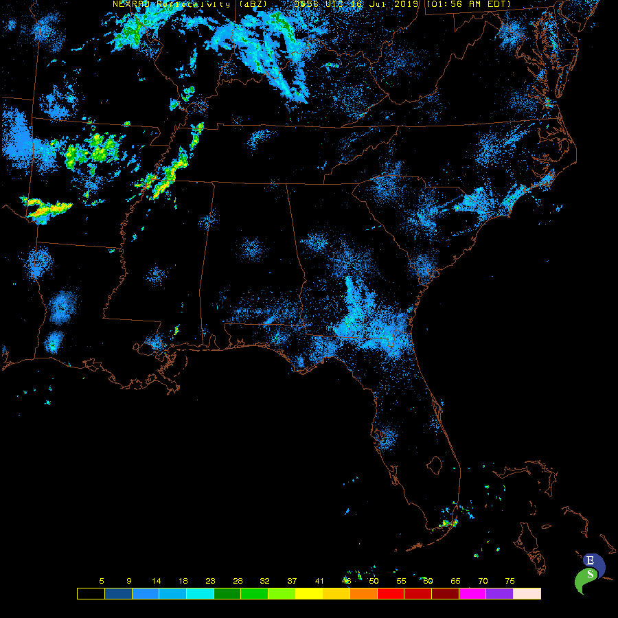 Rutgers SE Radar Recording for Barry (2019) Approach