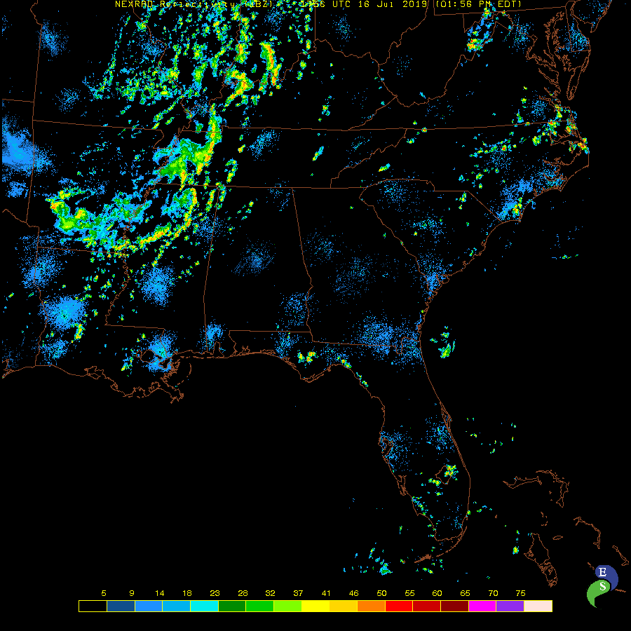 Rutgers SE Radar Recording for Barry (2019) Approach