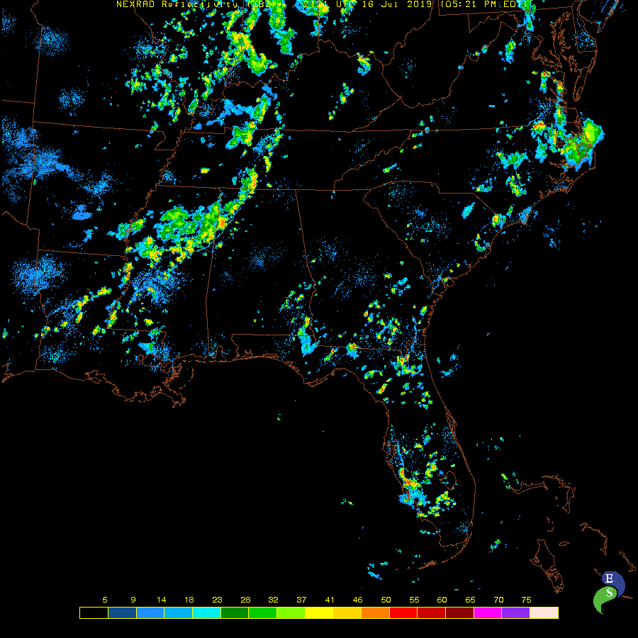 Rutgers SE Radar Recording for Barry (2019) Approach