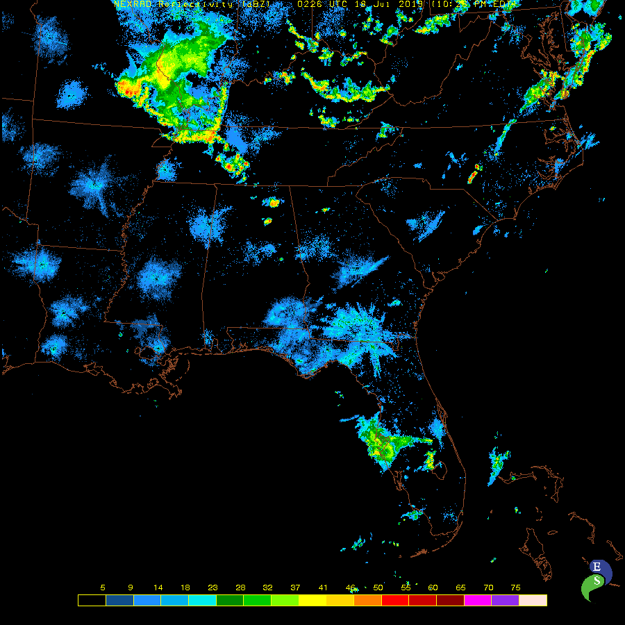 Rutgers SE Radar Recording for Barry (2019) Approach