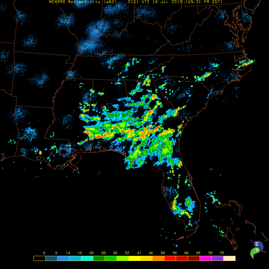 Rutgers SE Radar Recording for Barry (2019) Approach