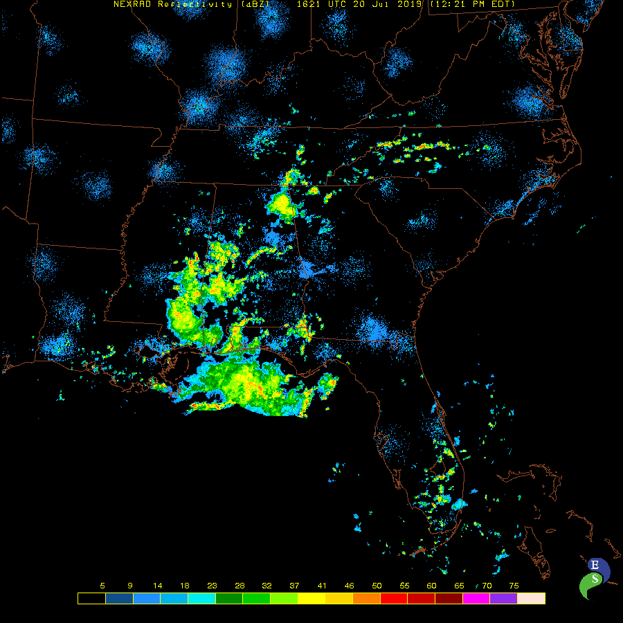 Rutgers SE Radar Recording for Barry (2019) Approach