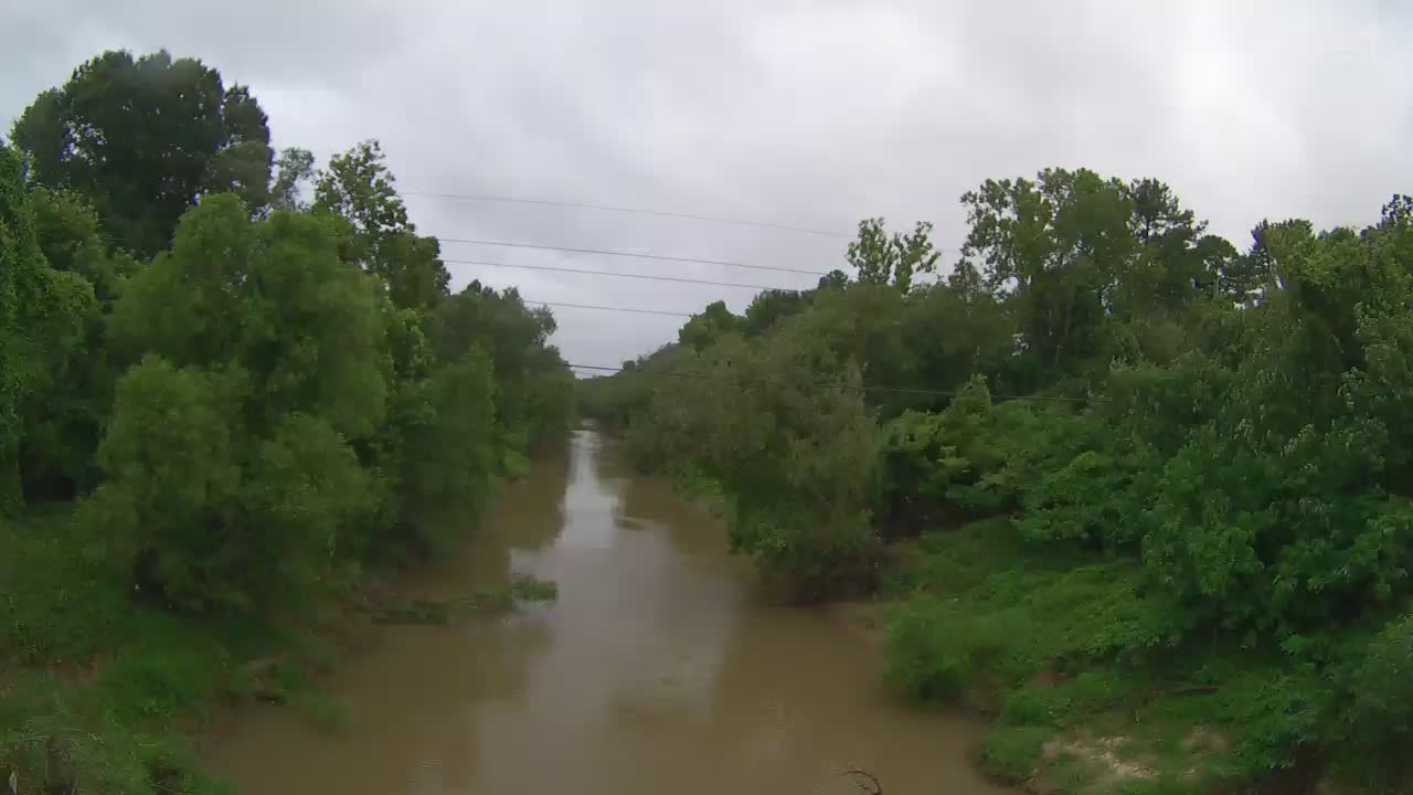 Baton Rouge/Comite Rive, LA Hurricane Track Cam 5 Recording Barry (2019)