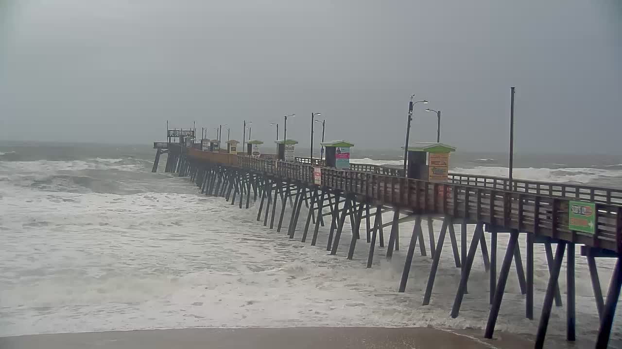 Bogue Inlet Pier Cam (Emerald Isle, NC) for Dorian Approach (2019)