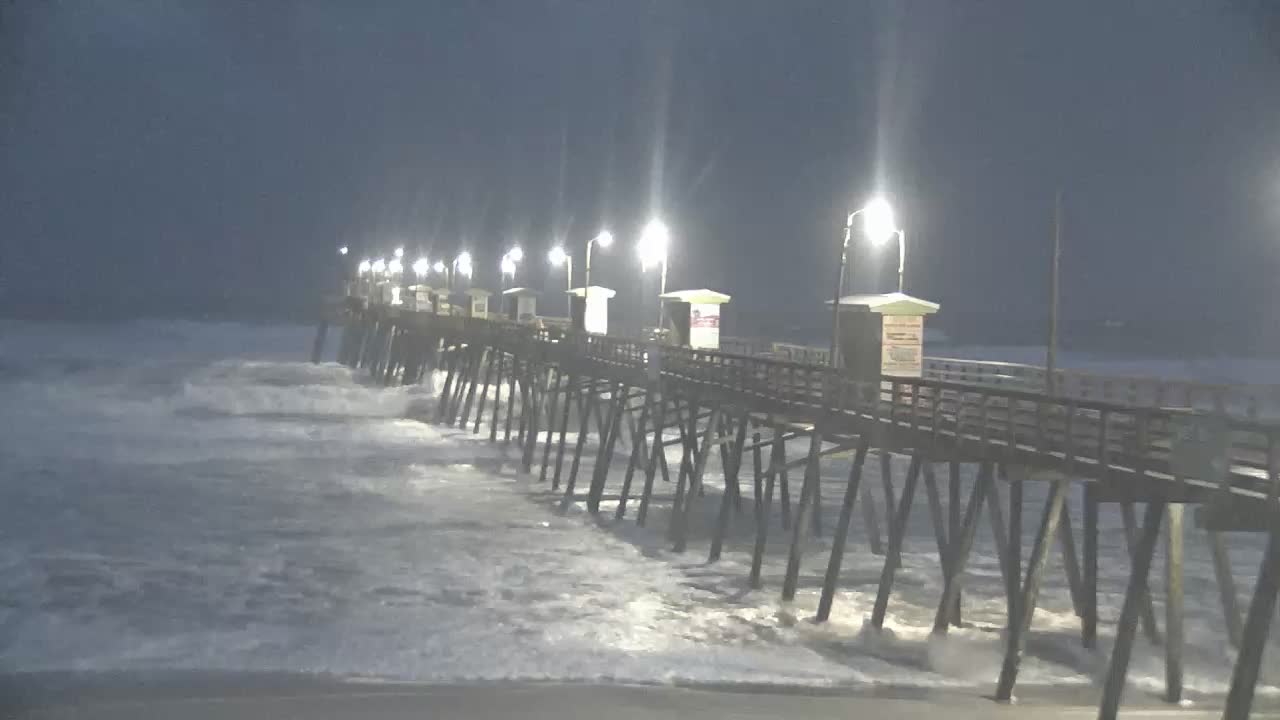 Bogue Inlet Pier Cam (Emerald Isle, NC) for Dorian Approach (2019)