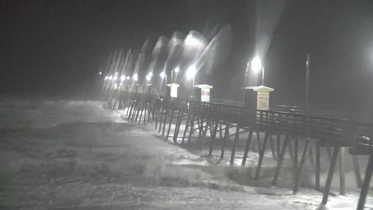 Bogue Inlet Pier Cam (Emerald Isle, NC) for Dorian Approach (2019)