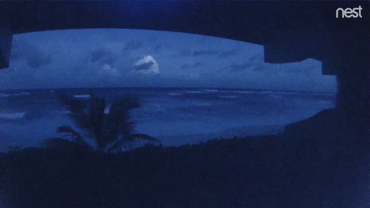 Calypso Beach, Abaco Island, Bahamas Cam Dorian (2019)