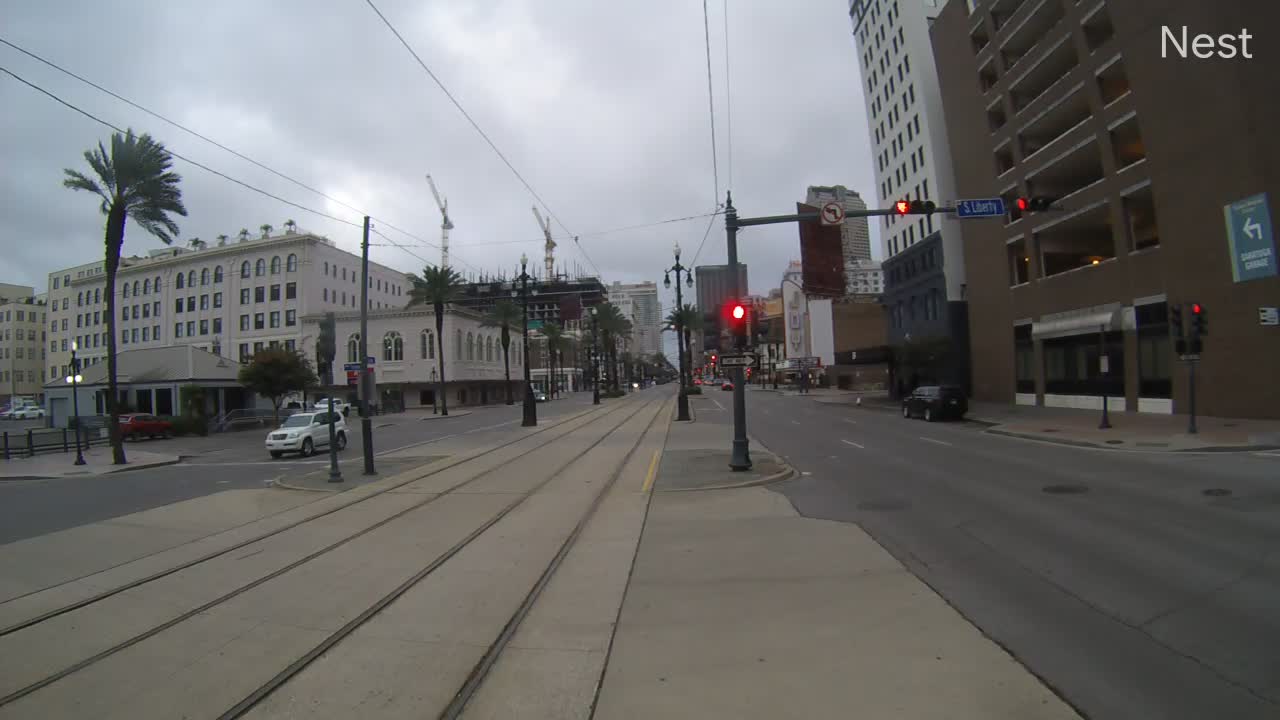 Canal St Hurricane Track Cam 2 Recording Barry (2019)