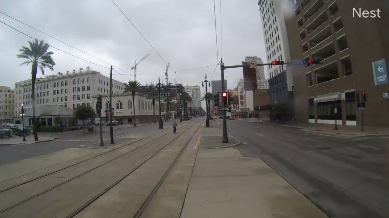 Canal St Hurricane Track Cam 2 Recording Barry (2019)