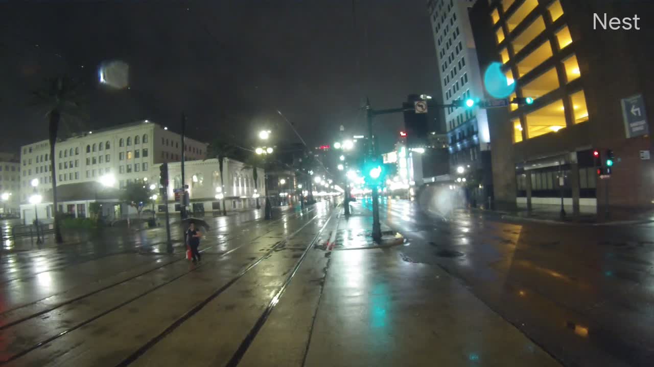 Canal St Hurricane Track Cam 2 Recording Barry (2019)