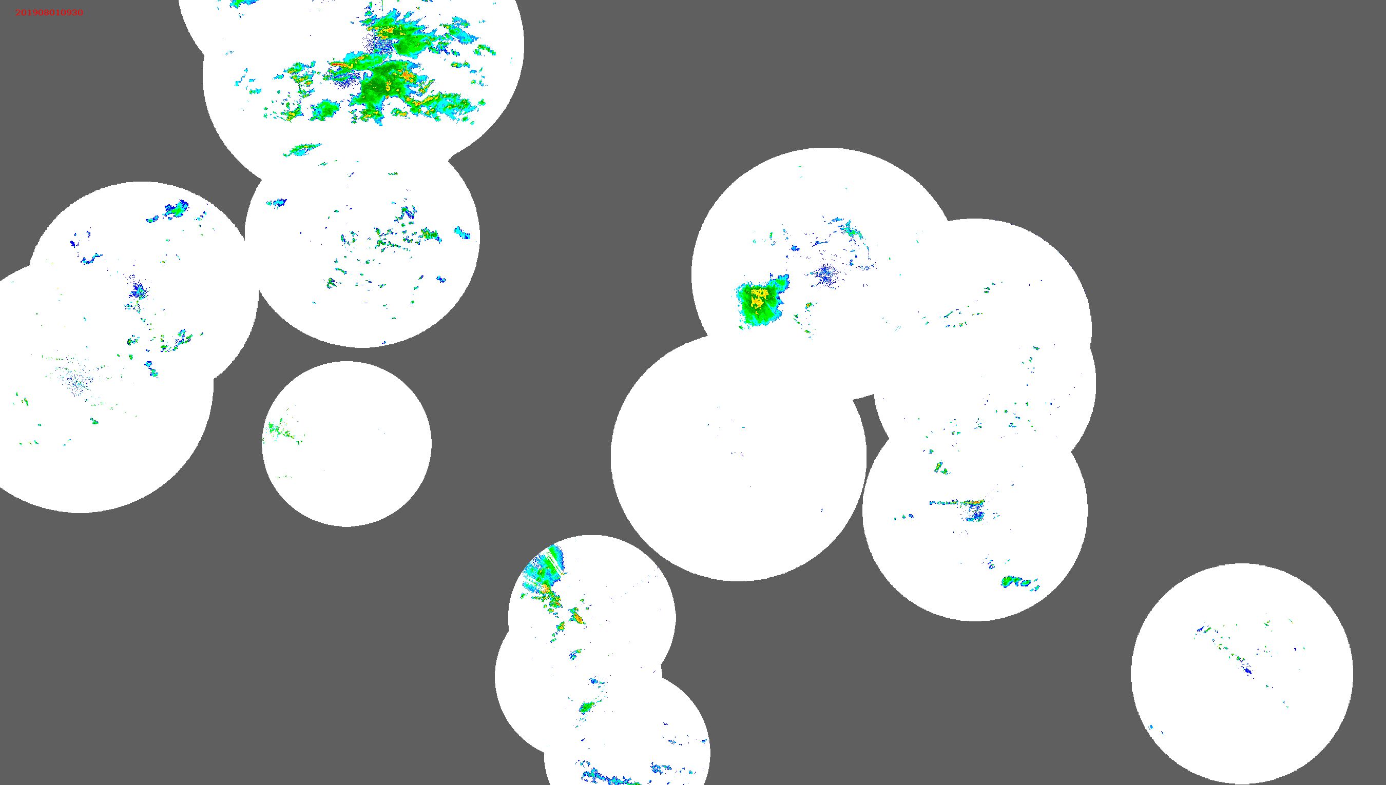 Barbados Weather Caribbean Radar Mosaic Animation for 95L (July 2019)