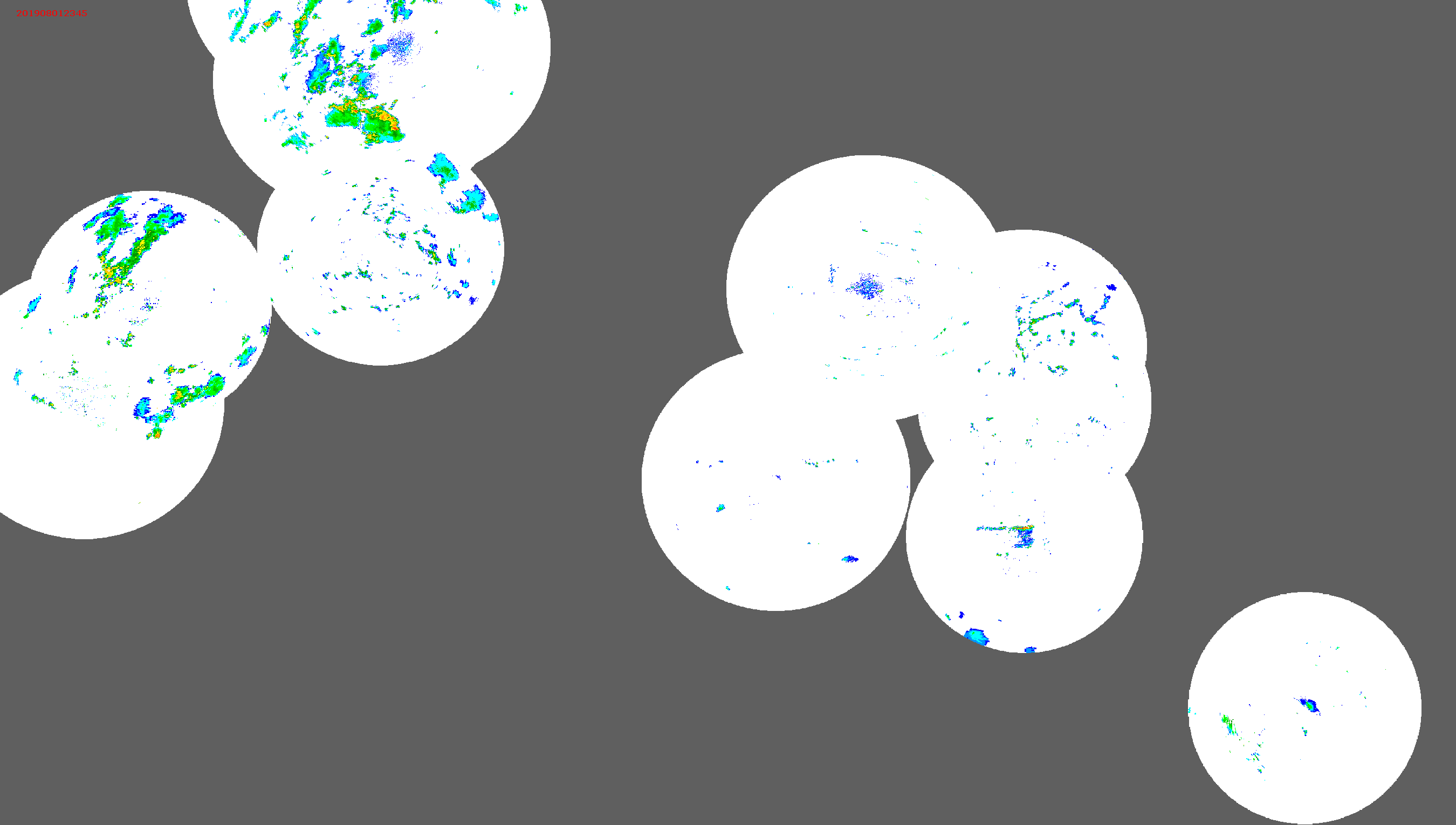Barbados Weather Caribbean Radar Mosaic Animation for 95L (July 2019)