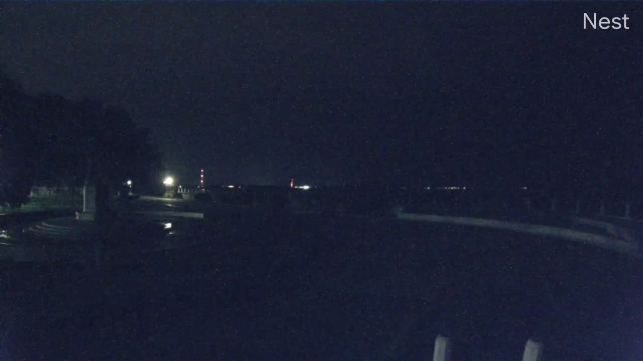 Charleston, SC The Battery Hurricane Track Cam 2 Recording Dorian (2019)