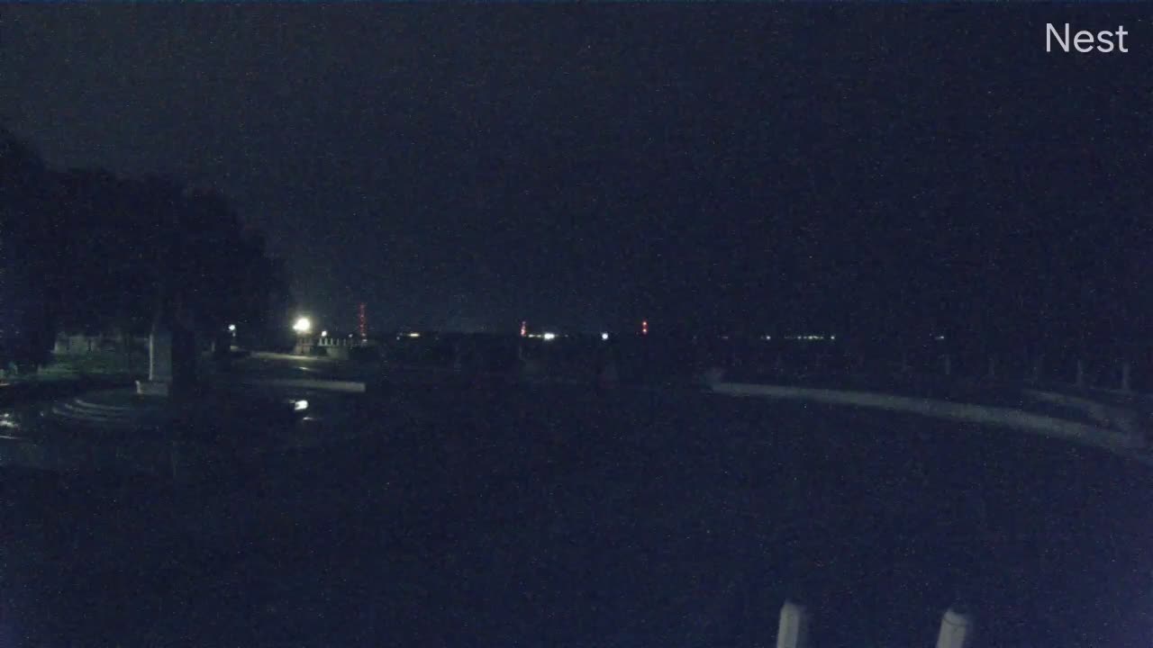 Charleston, SC The Battery Hurricane Track Cam 2 Recording Dorian (2019)