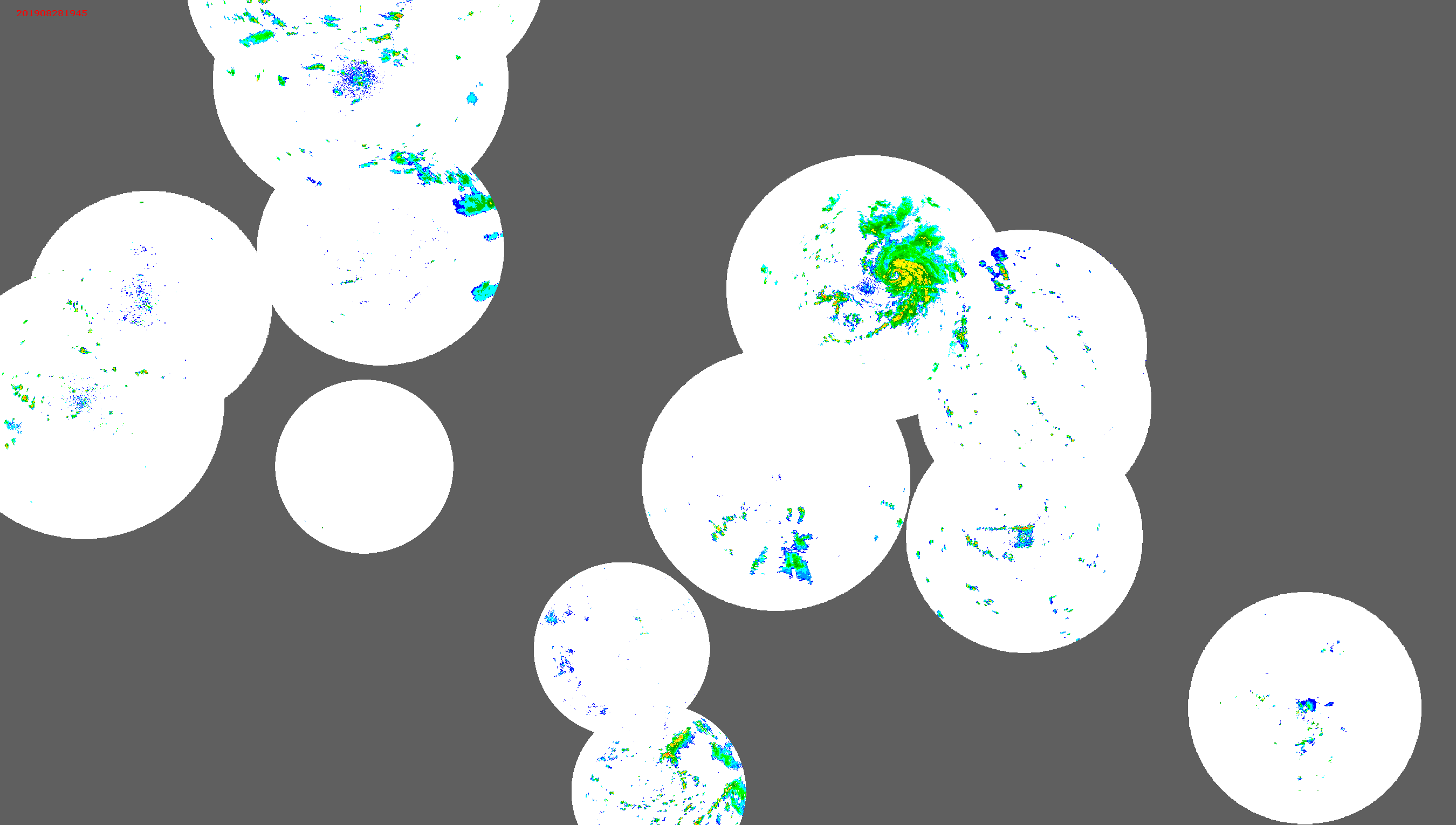 Barbados Weather Caribbean Radar Mosaic Animation for Dorian (2019)