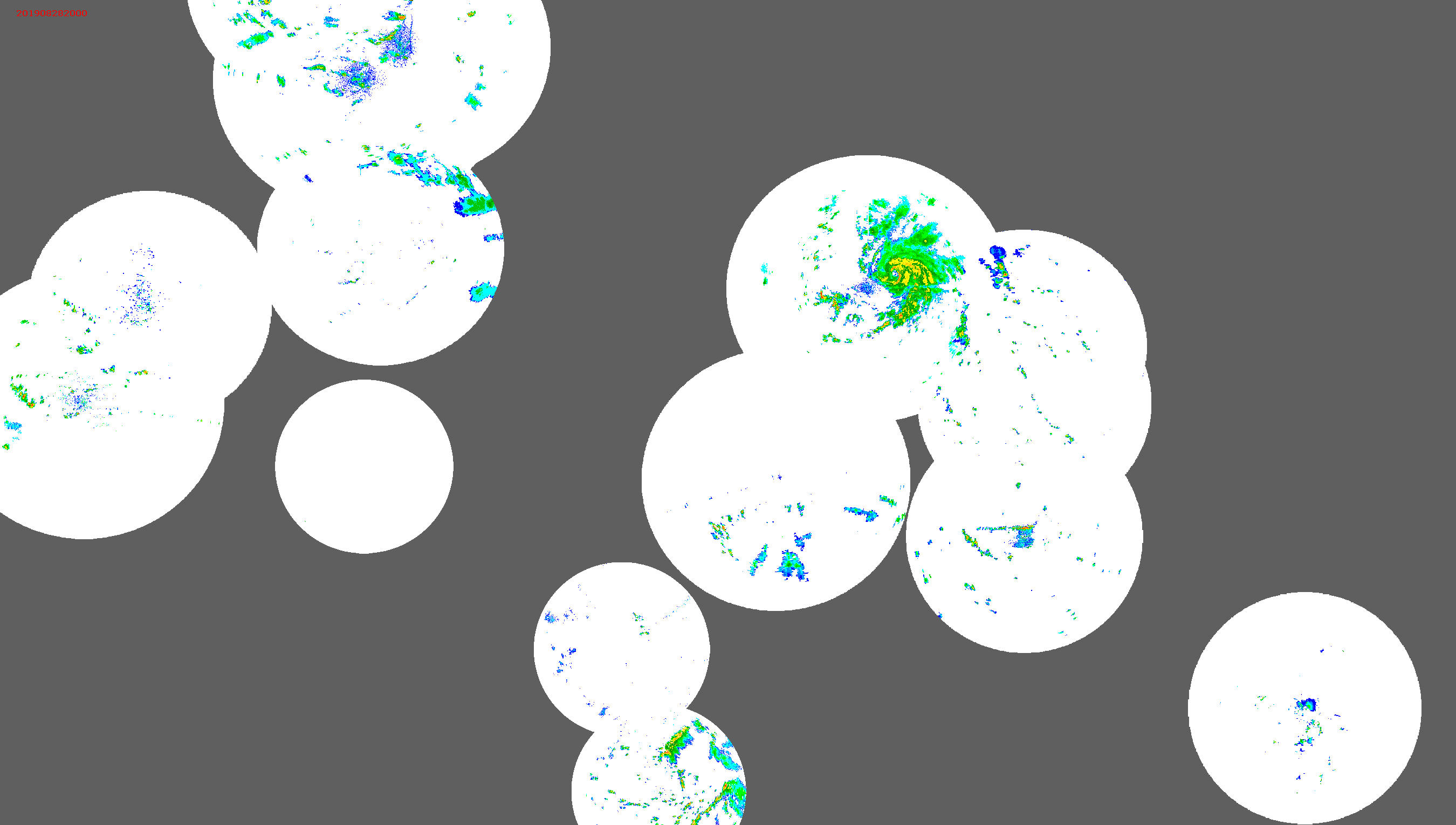 Barbados Weather Caribbean Radar Mosaic Animation for Dorian (2019)
