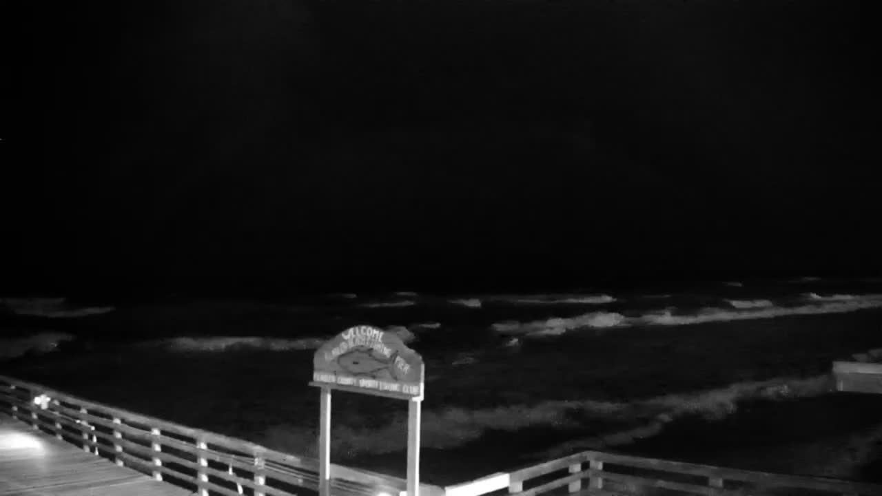 Flagler Beach Pier Cam Dorian (2019)