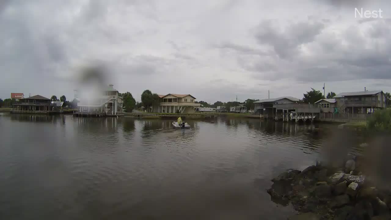 Horseshoe Beach FL Hurricane Track Cam 11 Recording Nestor (2019)