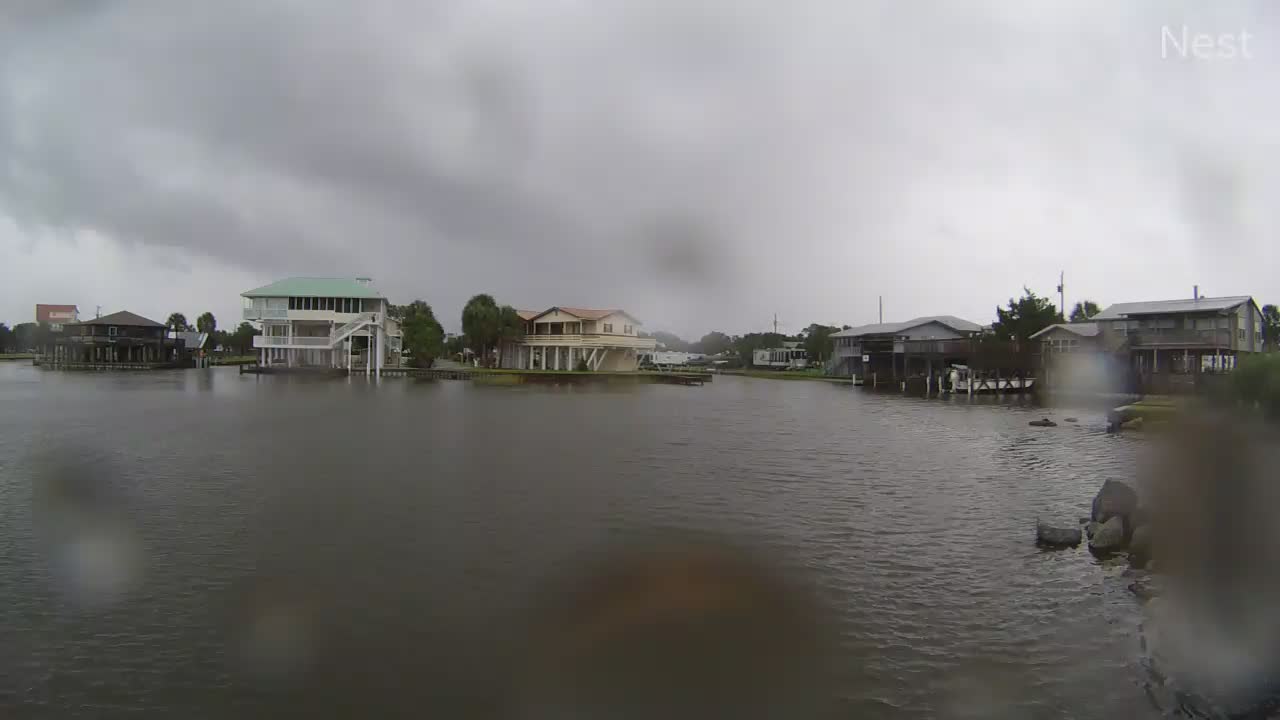 Horseshoe Beach FL Hurricane Track Cam 11 Recording Nestor (2019)