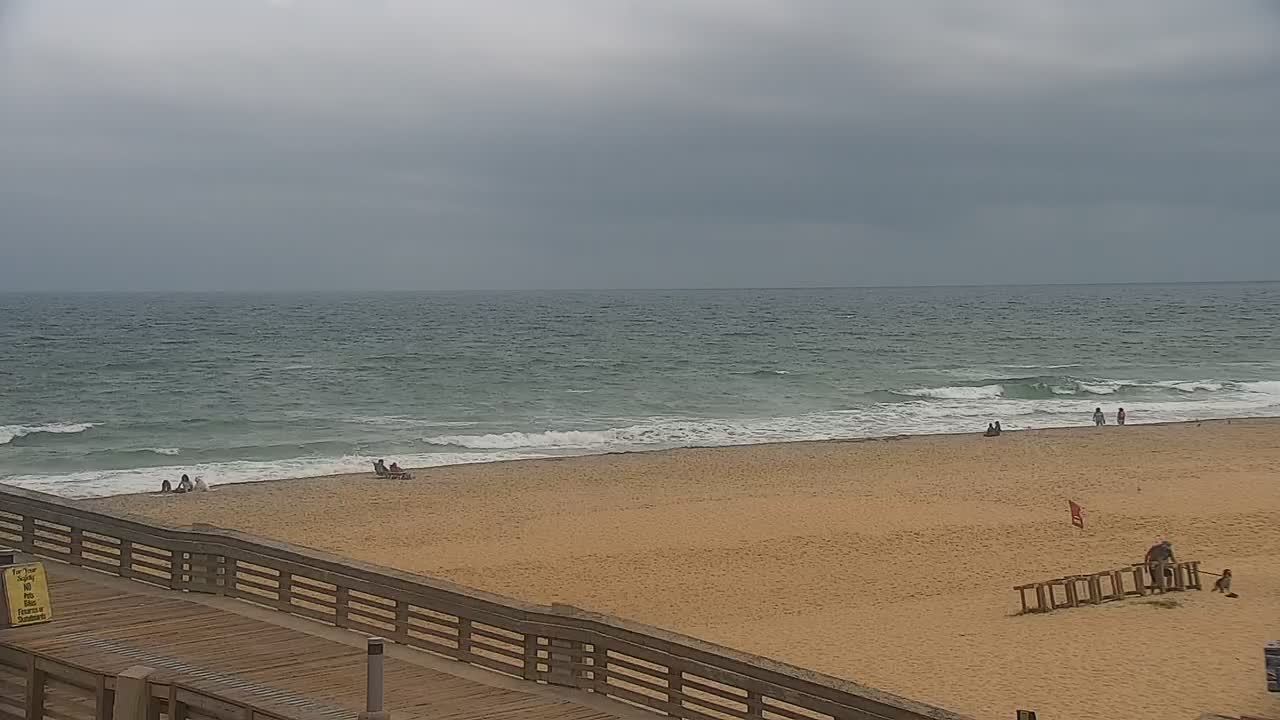 Jennette's Pier Nags Head, NC Cam 3 for Dorian Approach (2019)