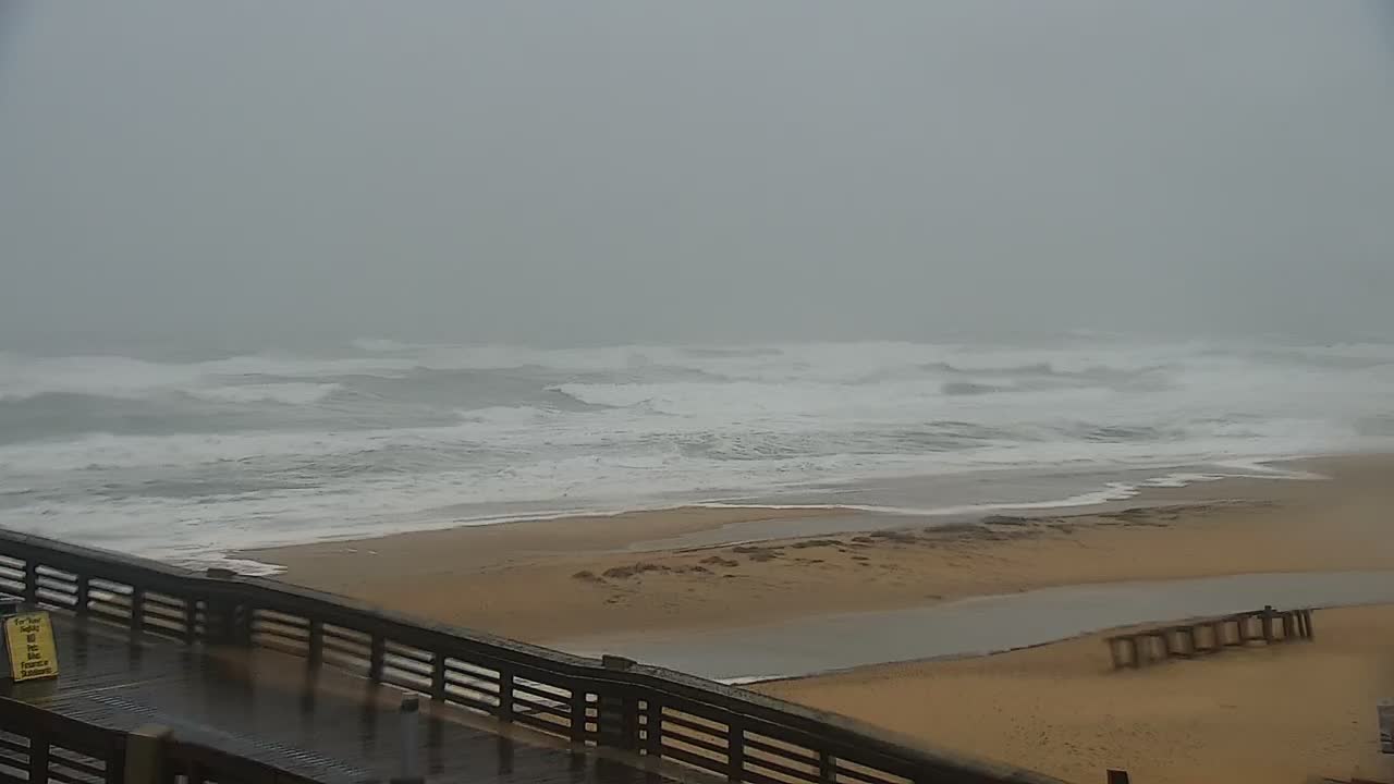 Jennette's Pier Nags Head, NC Cam 3 for Dorian Approach (2019)