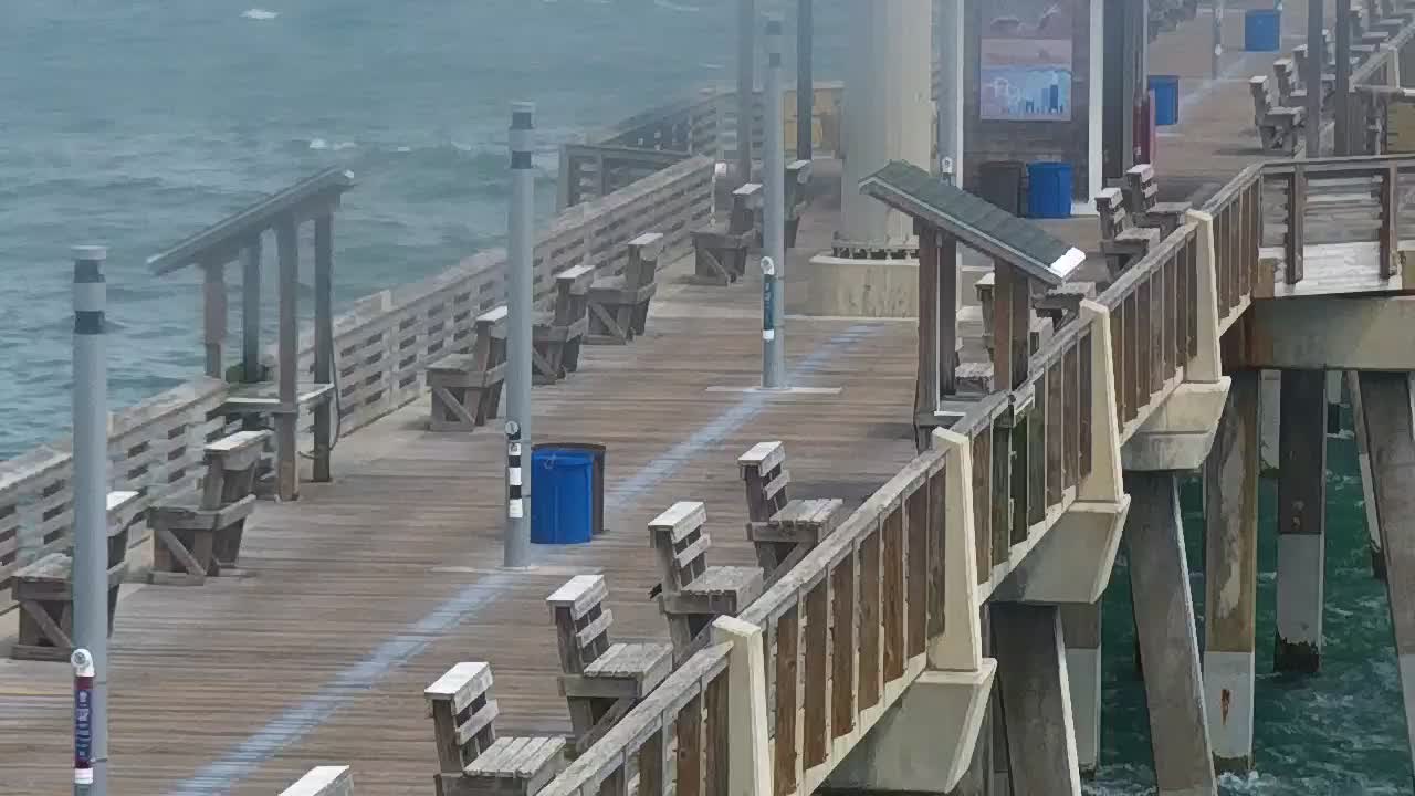 Jennette's Pier Nags Head, NC Cam for Dorian Approach (2019)
