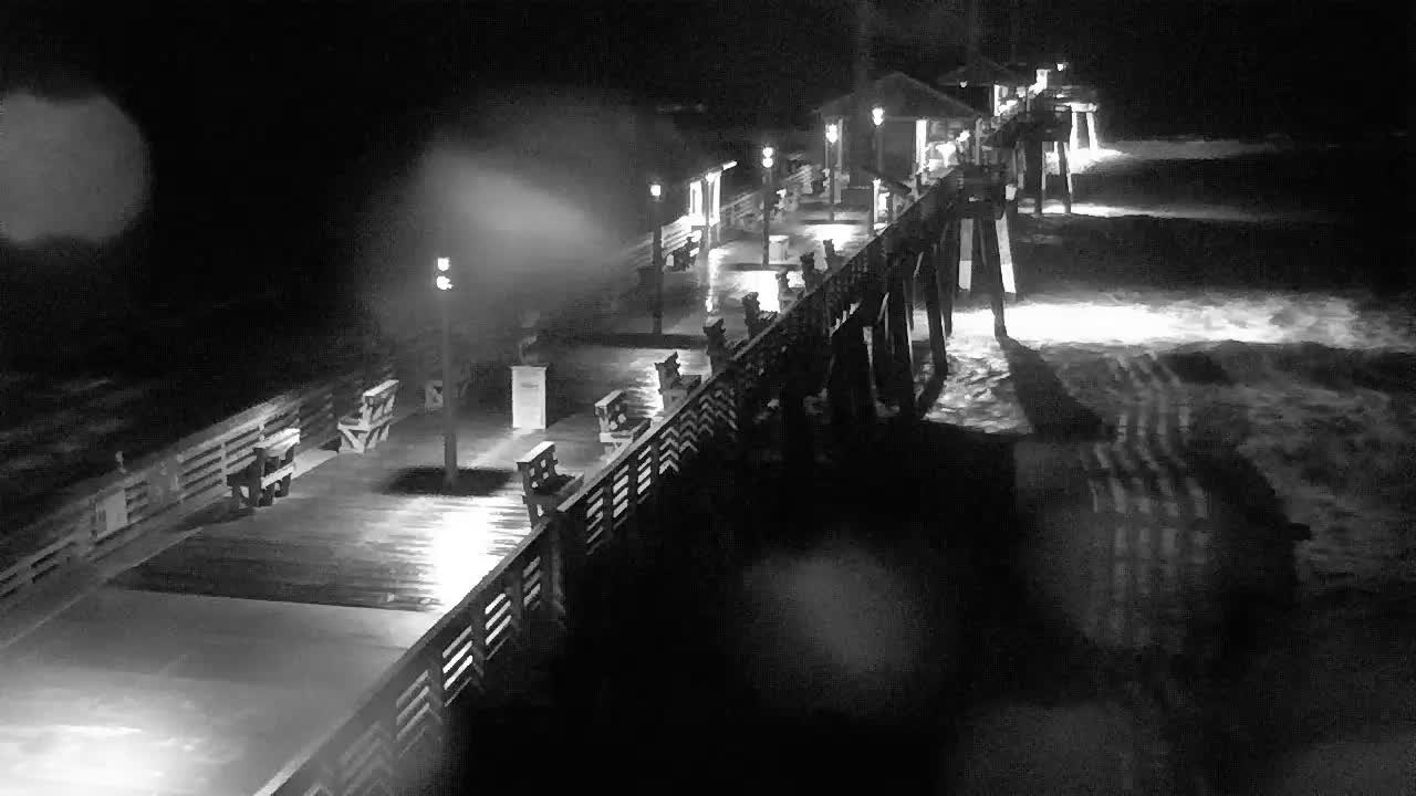 Jennette's Pier Nags Head, NC Cam for Dorian Approach (2019)