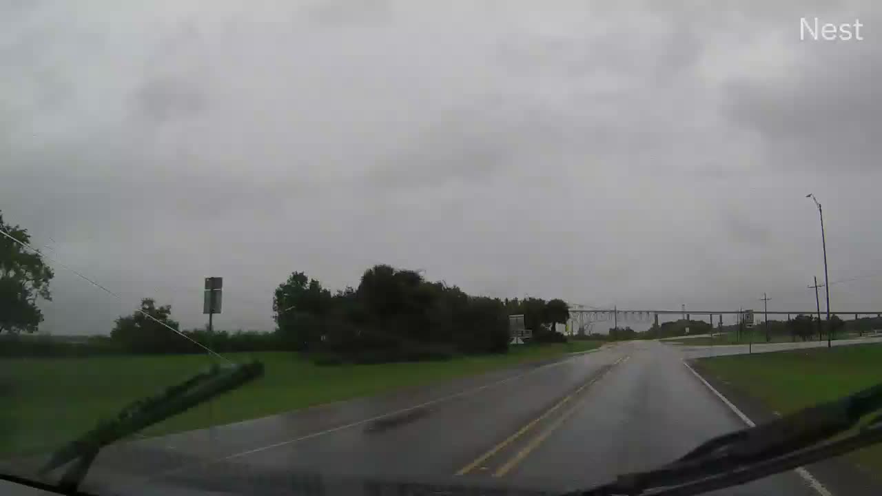 Hurricanetrack.com Mark Sudduth Vehicle Cam Imelda (2019)