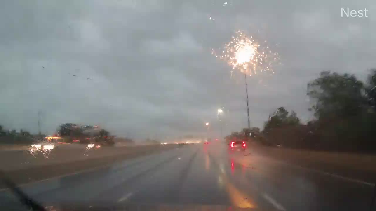 Hurricanetrack.com Mark Sudduth Vehicle Cam Imelda (2019)
