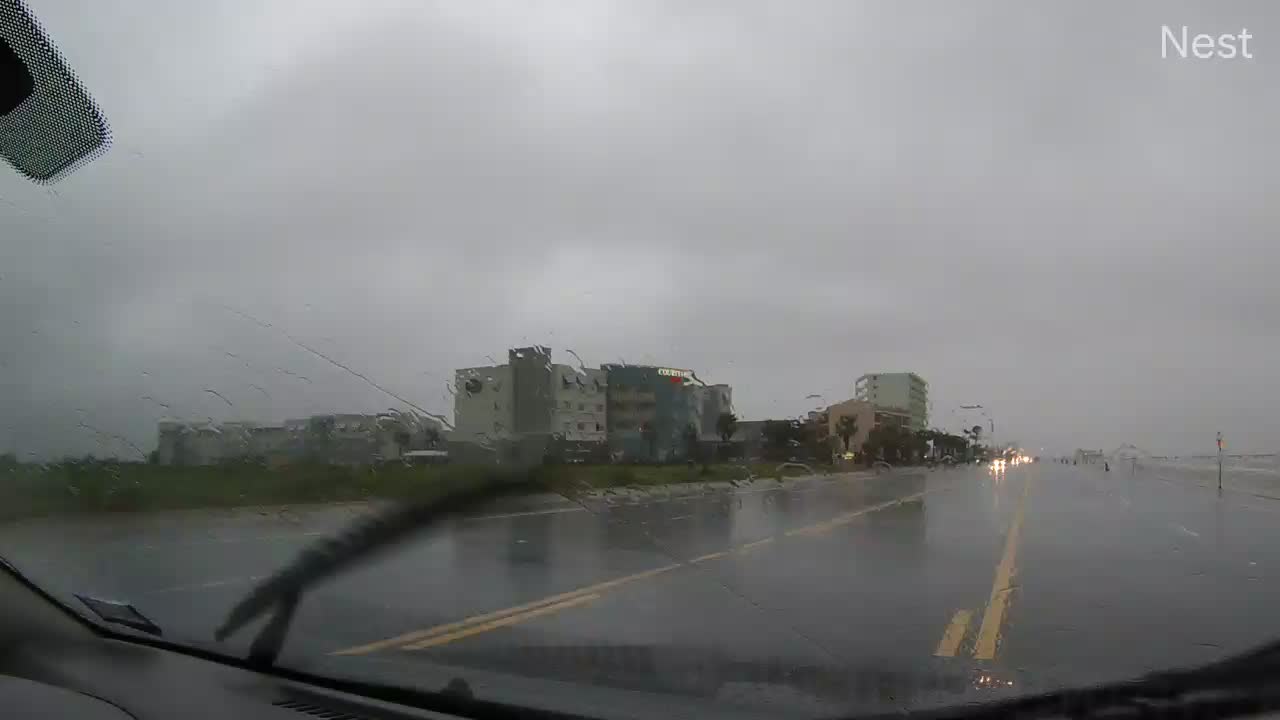 Hurricanetrack.com Mark Sudduth Vehicle Cam Imelda (2019)