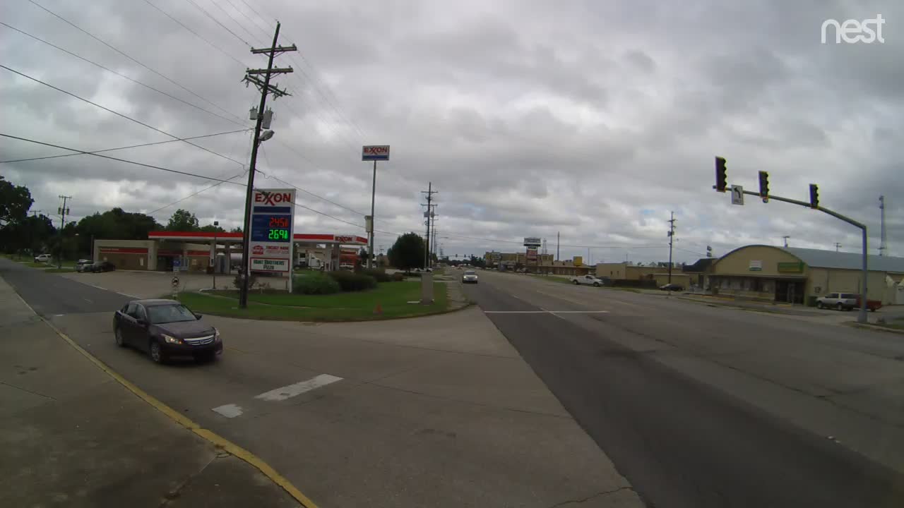 Morgan City Hurricane Track Cam 1 Recording Barry (2019)