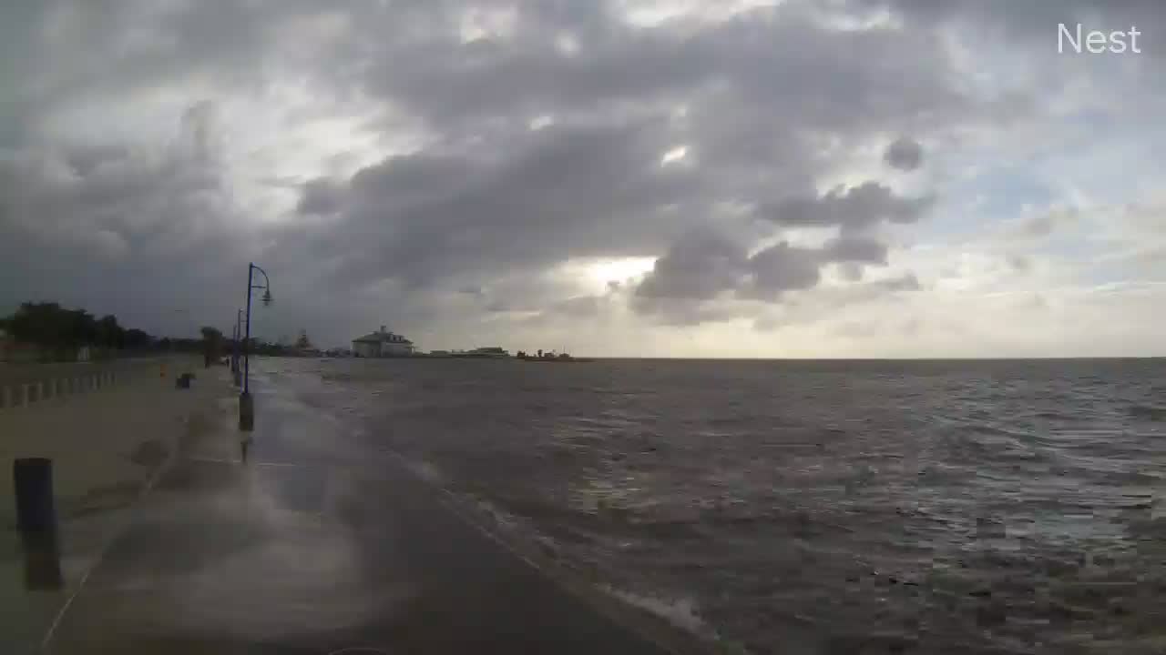 Lakefront NOLA Hurricane Track Cam 6 Recording Barry (2019)