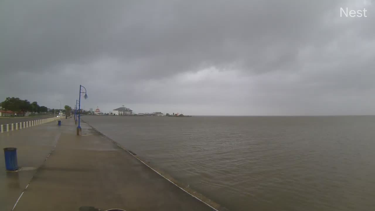 Lakefront NOLA Hurricane Track Cam 6 Recording Barry (2019)